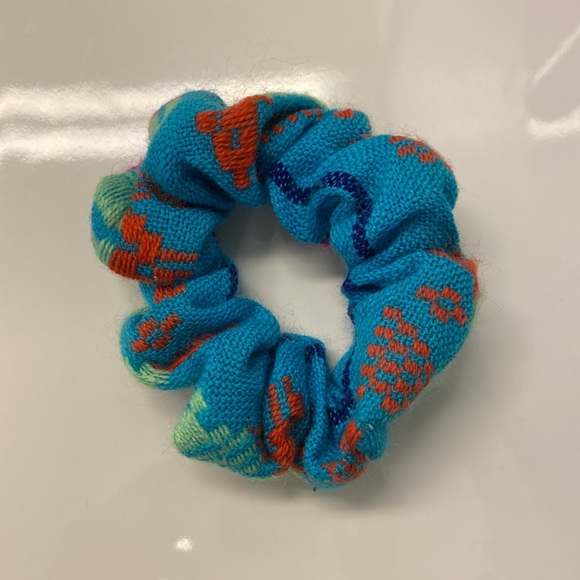 Handmade Aztec scrunchie - Picture 2 of 2